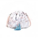 Bag Female New Sen Small Bag Canvas Messenger Bag Chinese Style Fairy Purse Hanfu Ancient Style Shoulder Bag