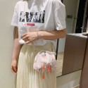 Bag Female New Sen Small Bag Canvas Messenger Bag Chinese Style Fairy Purse Hanfu Ancient Style Shoulder Bag