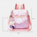 Women Anti theft Multi-Carry Laser Casual Backpack Shoulder Bag
