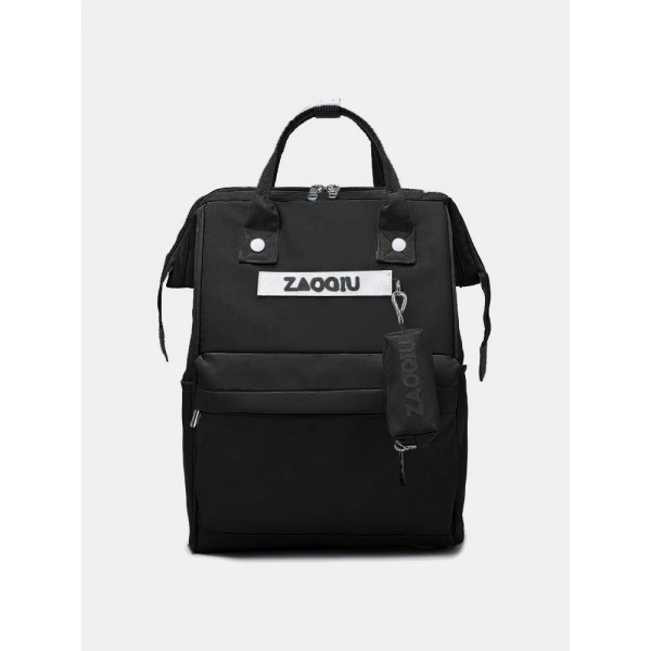 Casual Oxford Splashproof Large Capacity 14 Inch Handbag Backpack