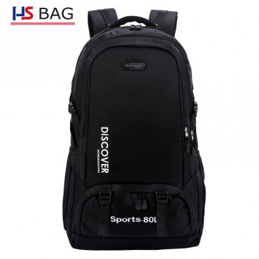 Large-capacity School Bag Outdoor Hiking Travel Backpack Waterproof Sports Bag Couple Travel Double Backpack