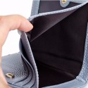 Genuine Leather Tassel Stylish Short Wallet Card holder Candy Color Purse