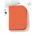 Oxford Cloth Card Holder Minimalist Short Travel Ticket Cash Wallet Card Separate Passport Pack