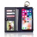 Men And Women Detachable Multifunction Genuine Leather Phone Cases For iphone 3 Card Slot Wallet