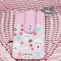 Women 5 Card Slots Animal Print Purse Cute Card Holder Wallet