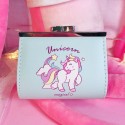 Cartoon Unicorn PU Change Card Pack Female Cute Buckle Wallet