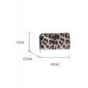 Brown Leopard Print Clutch