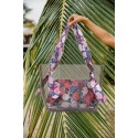 Summer Floral Clear Transparent Beach Bag Jelly Bag