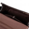 Women Bowknot Print Leather Crossbody Bag