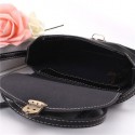 Women Faux Candy Color Leather Crossbody Bag